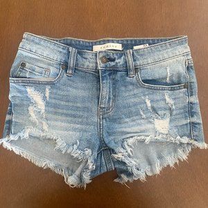 Eunina Cut Off Jean Shorts